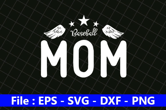 Baseball Mom Graphics for Crafts